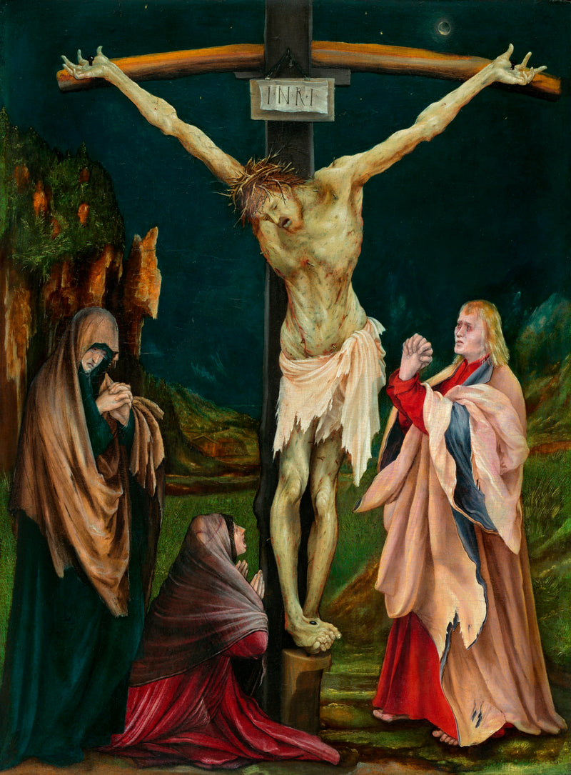 Ukřižování - Matthias Grünewald