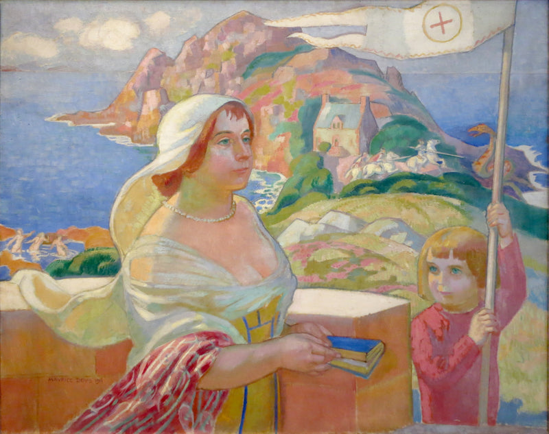 Princezna v věži - Maurice Denis