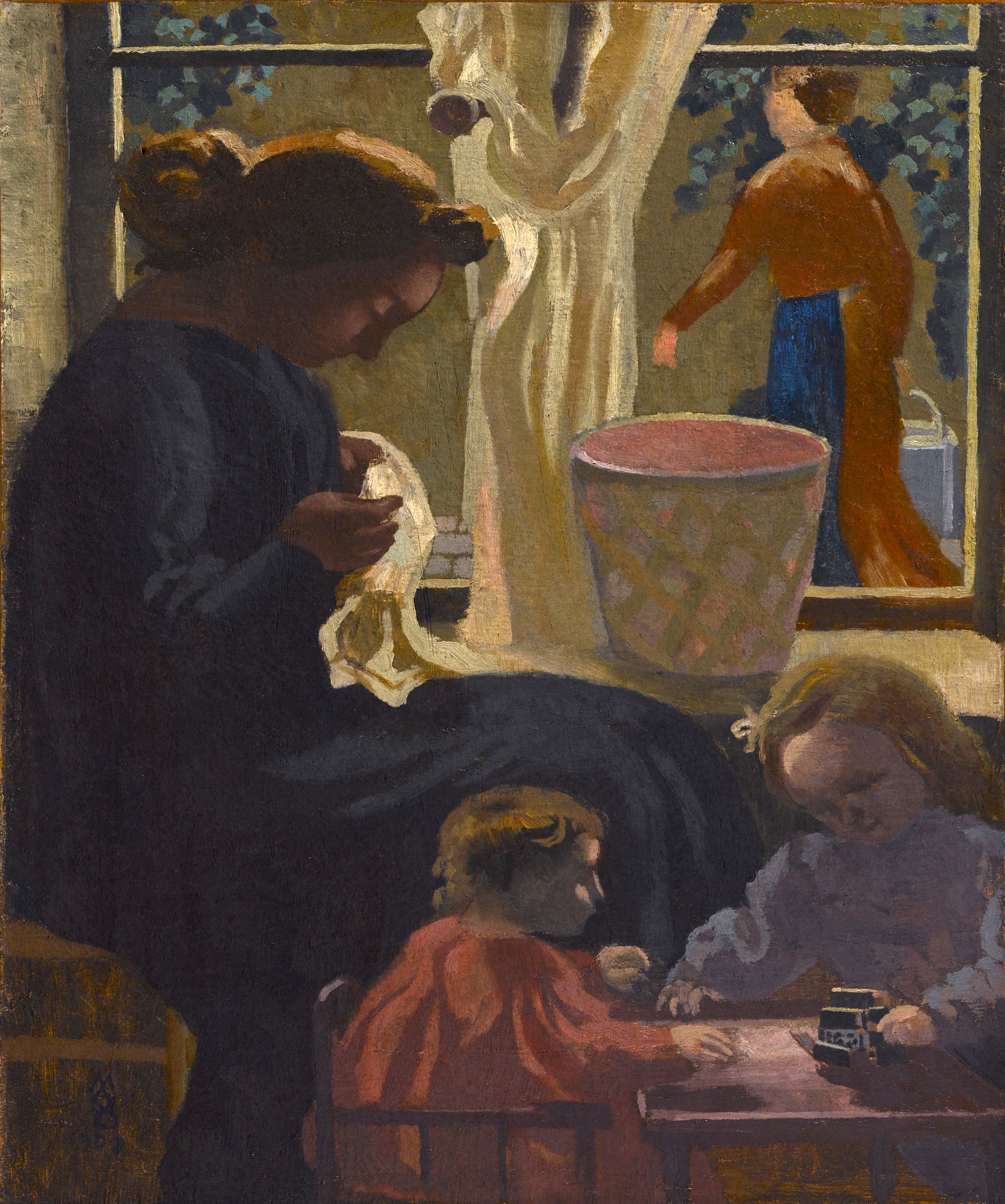 Intimité ou Ravaudeuse à la fenêtre - Maurice Denis