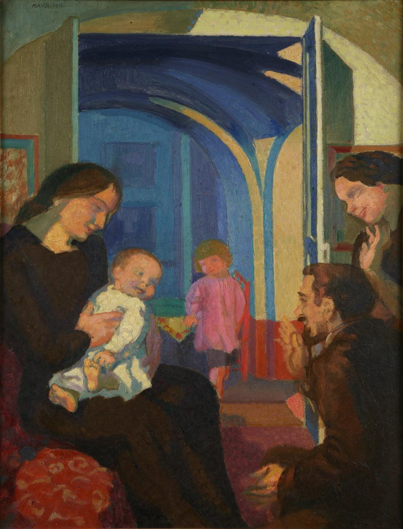 Návštěva kmotra - Maurice Denis