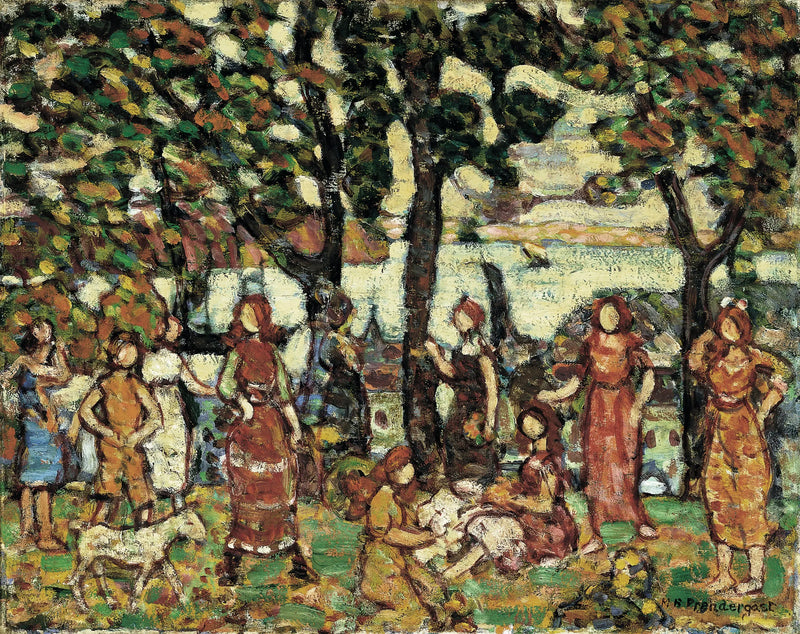 Podzim - Maurice Prendergast