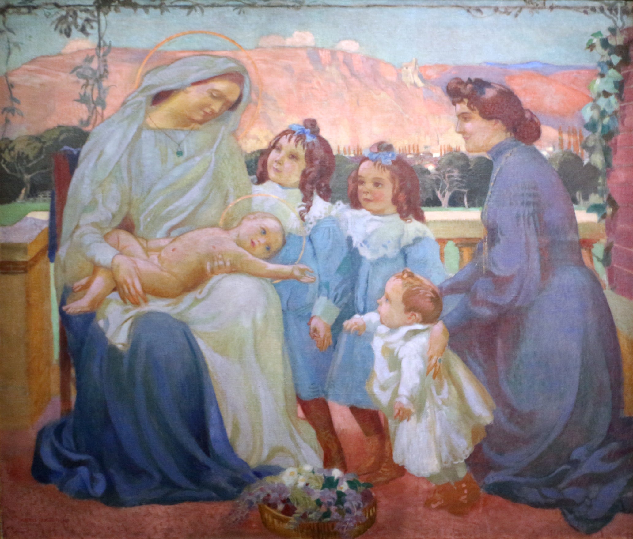 Portrait de Madame de la Laurencie et de ses enfants - Maurice Denis