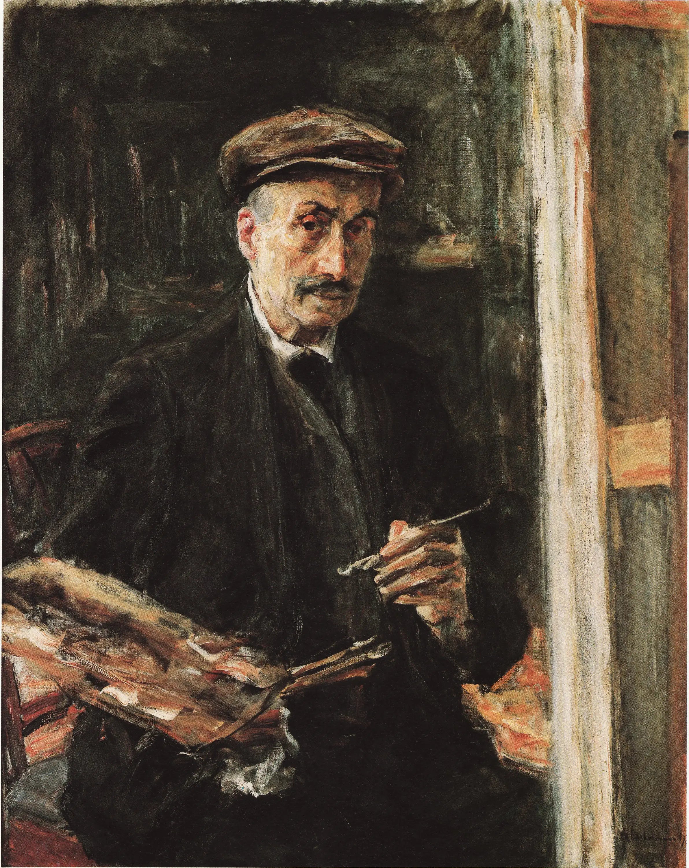 Autoportrait - Max Liebermann - Alpha Reproduction
