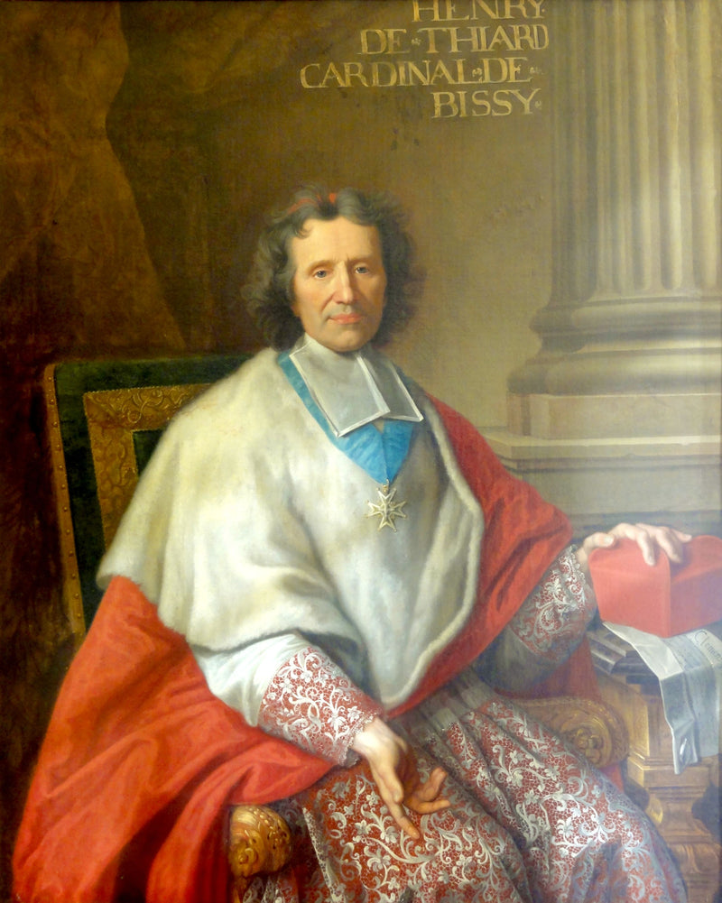Henri de Thiard, cardinal de Bissy, évêque de Meaux et abbé de Saint-Germain-des-près - Nicolas de Largillière