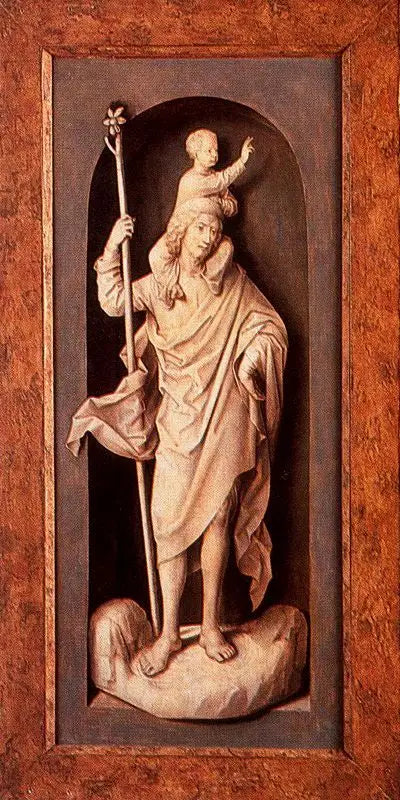 Svatý Kryštof - Hans Memling