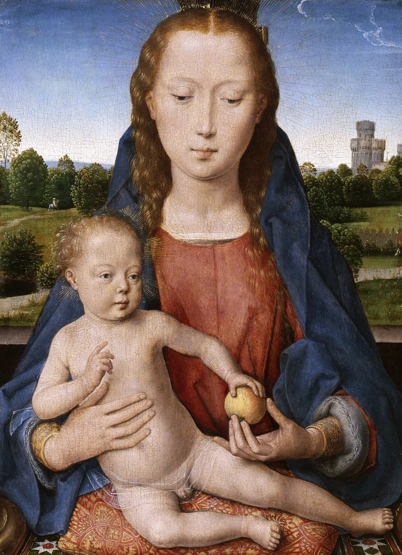 Panna s dítětem - Hans Memling