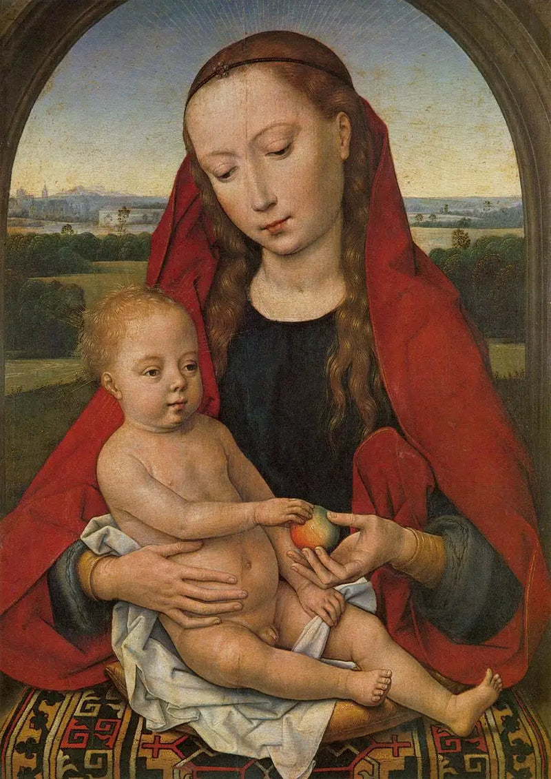 Panna s dítětem - Hans Memling