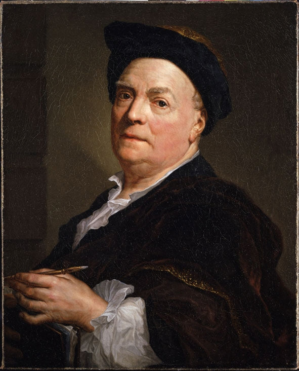 Portrait de Louis du Silvestre - Anton Raphael Mengs