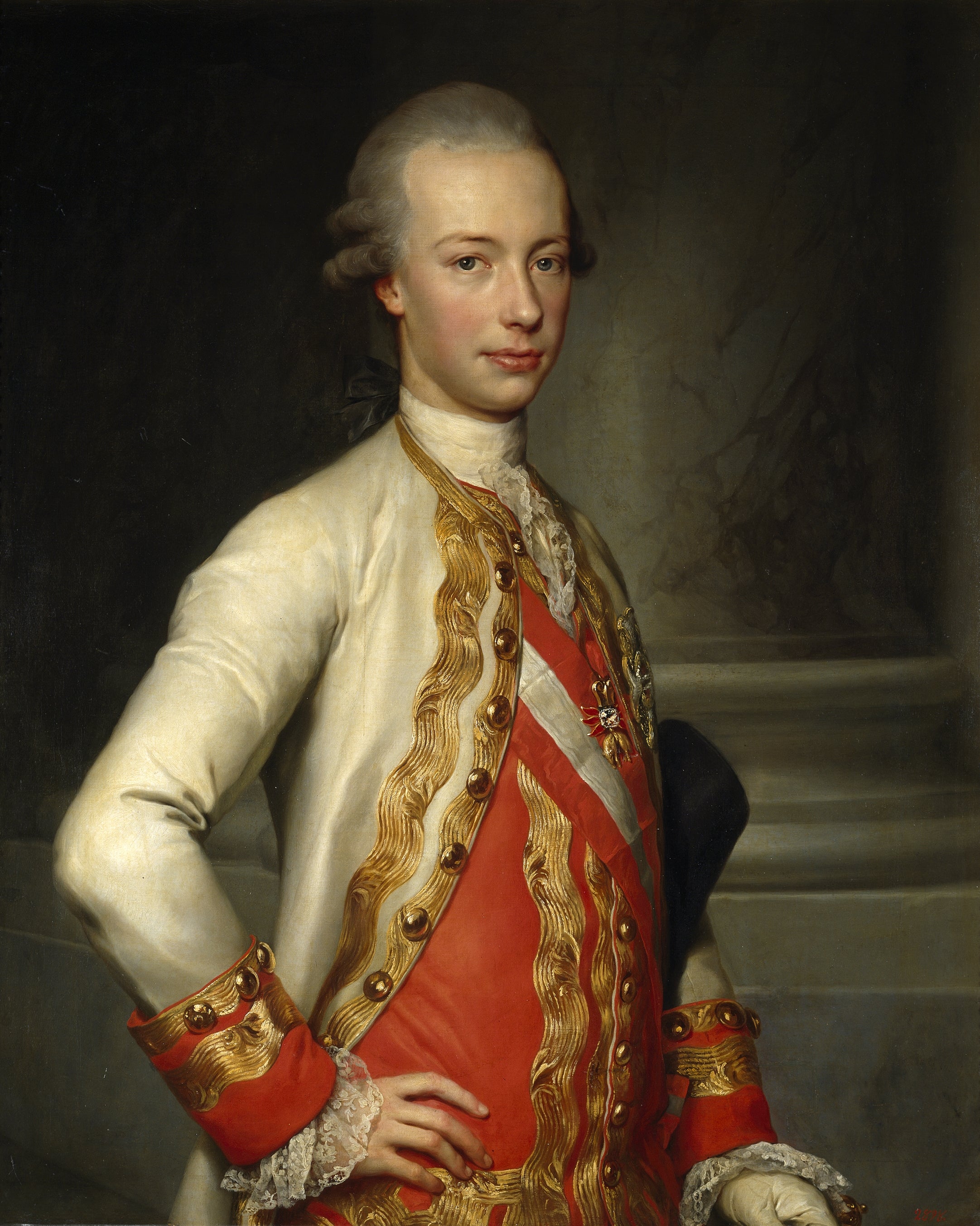 Pierre-Léopold de Habsbourg-Lorraine, grand-duc de Toscane - Anton Raphael Mengs