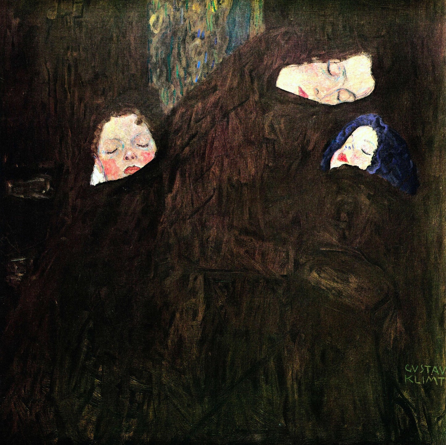 🌸👩‍👧‍👦 Matka s dětmi – Gustav Klimt (kolem roku 1905)