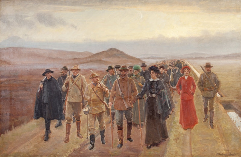 Après la dernière battue. - Michael Peter Ancher