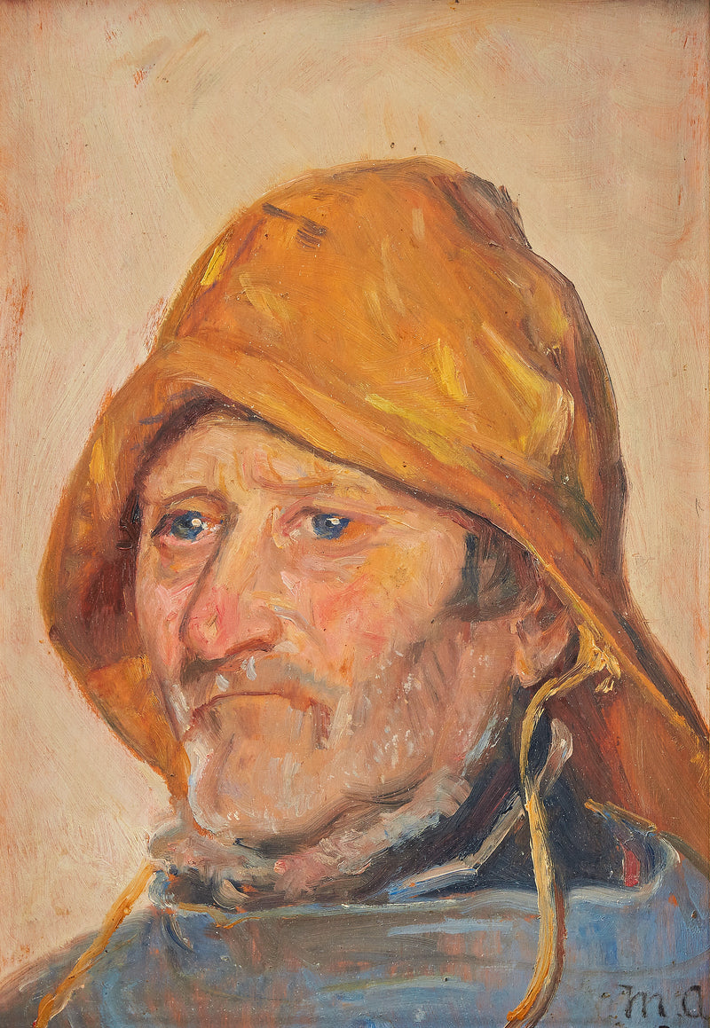 Un pêcheur. - Michael Peter Ancher