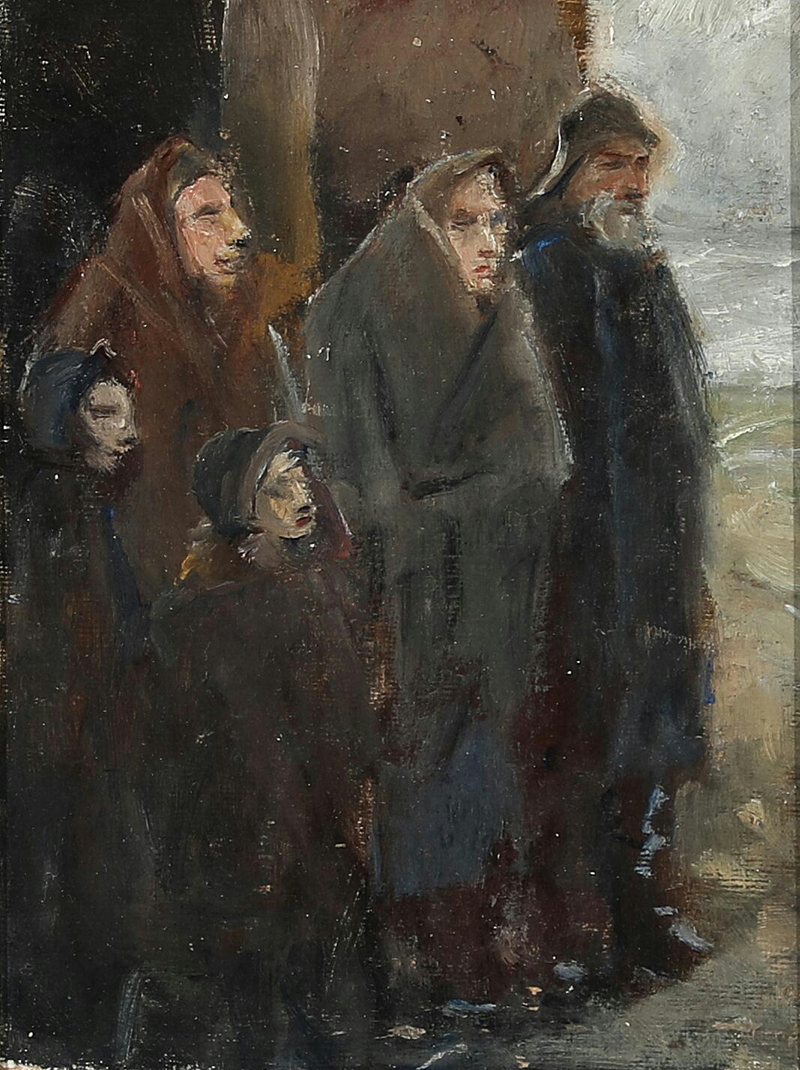 Moments périlleux. Étudiez. - Michael Peter Ancher