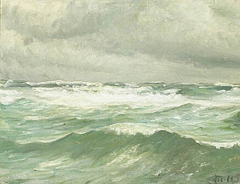 Paysage marin. - Michael Peter Ancher