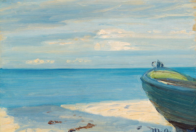 Na pláži, Skagen. -Michael Peter Ancher