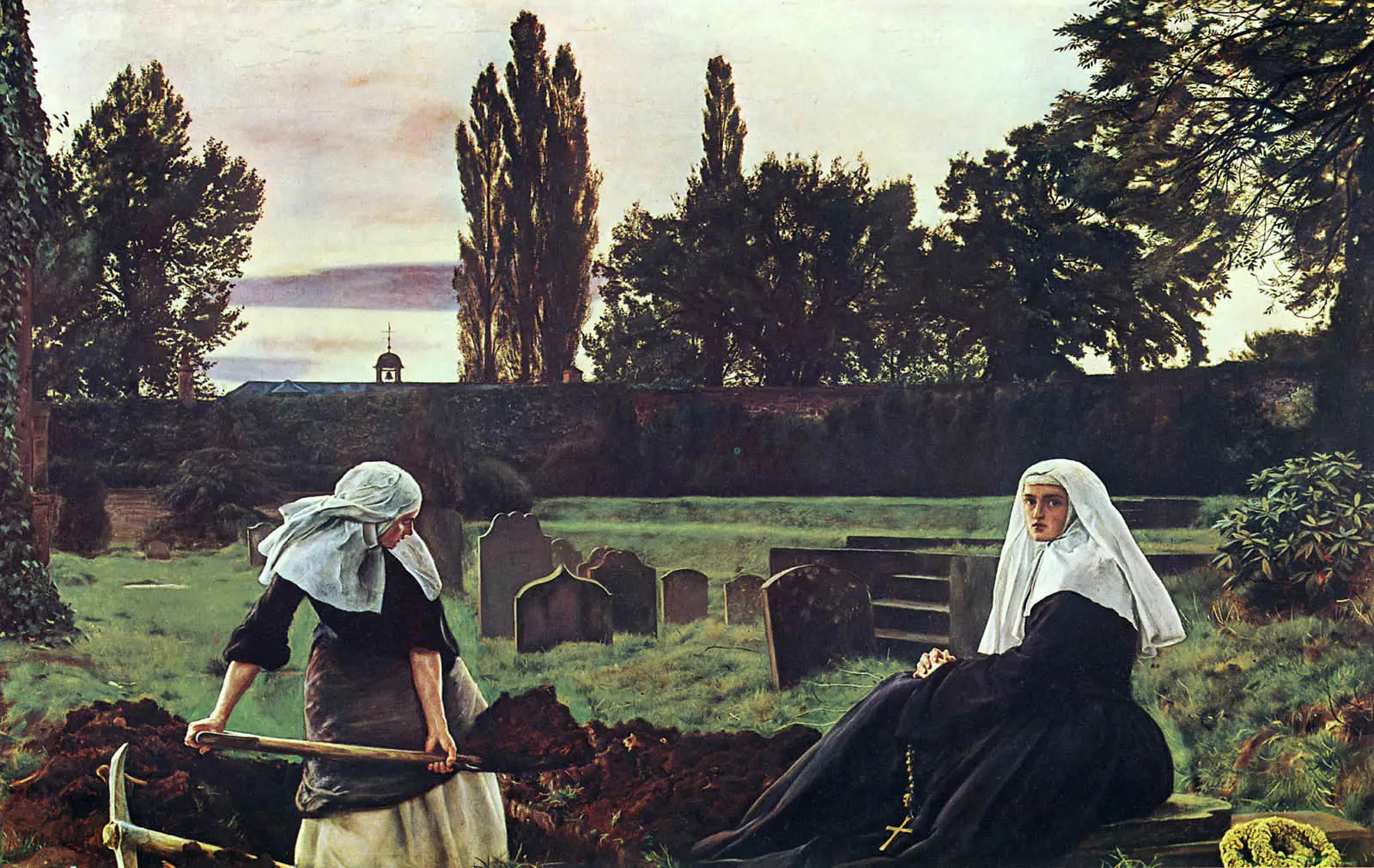 La Vallée du repos - John Everett Millais - Alpha Reproduction