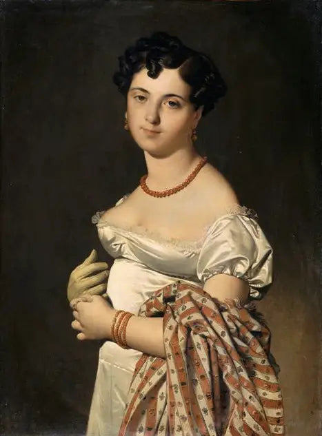 Portrét paní Panckoucke - Jean-Auguste-Dominique Ingres