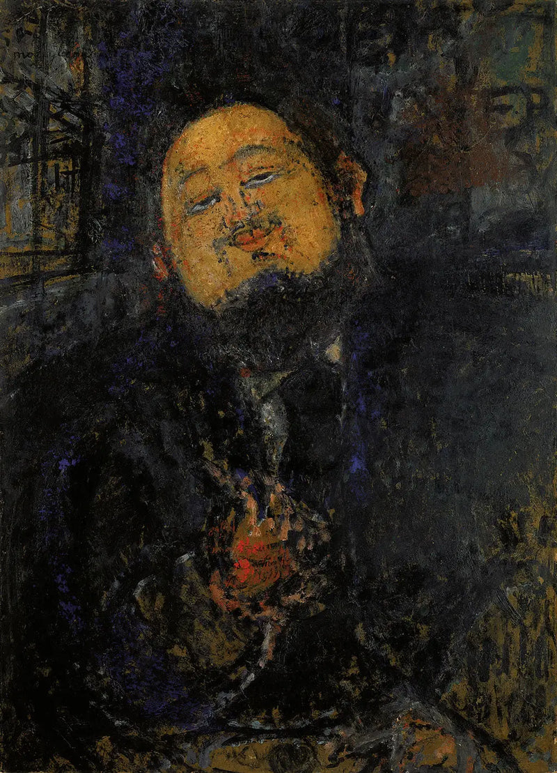 Portrét Diega Rivery - Amedeo Modigliani