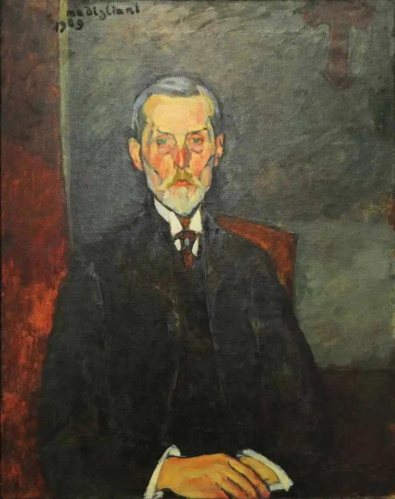 Jean-Baptiste Alexandre u kříže - Amedeo Modigliani