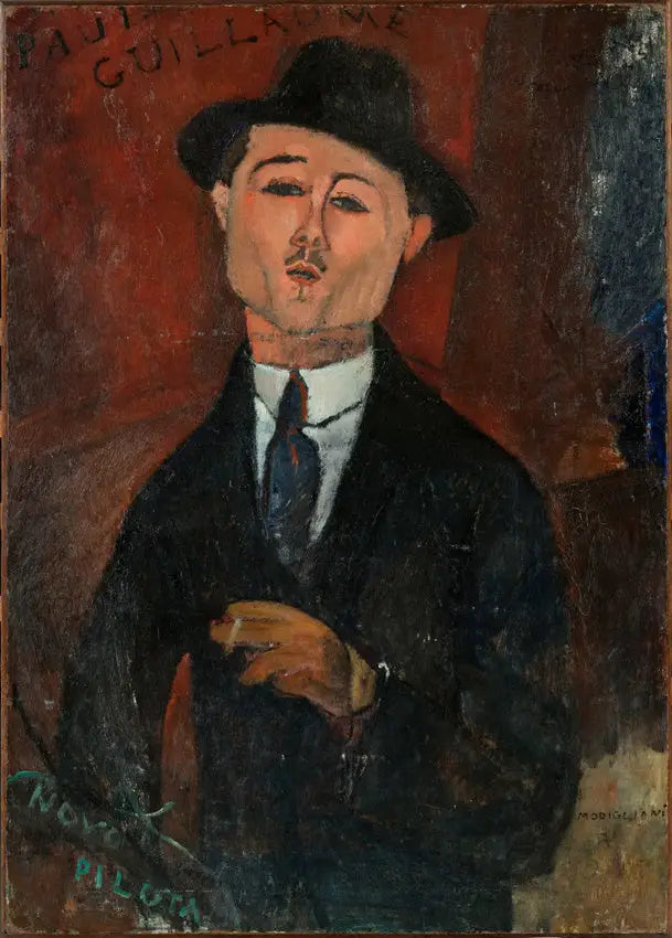 Reproduction du tableau « Paul Guillaume, Novo Pilota - Amedeo Modigliani » par Alpha Reproduction en peinture à l’huile