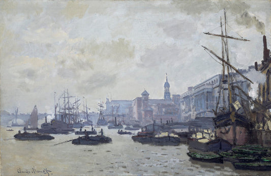 „Londýnská laguna“ – Claude Monet (1871)