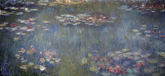 🌿 Lekníny – Zelené odrazy, kolem 1920–1926