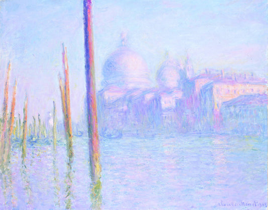 🎨Velký kanál, Benátky – Claude Monet, 1908
