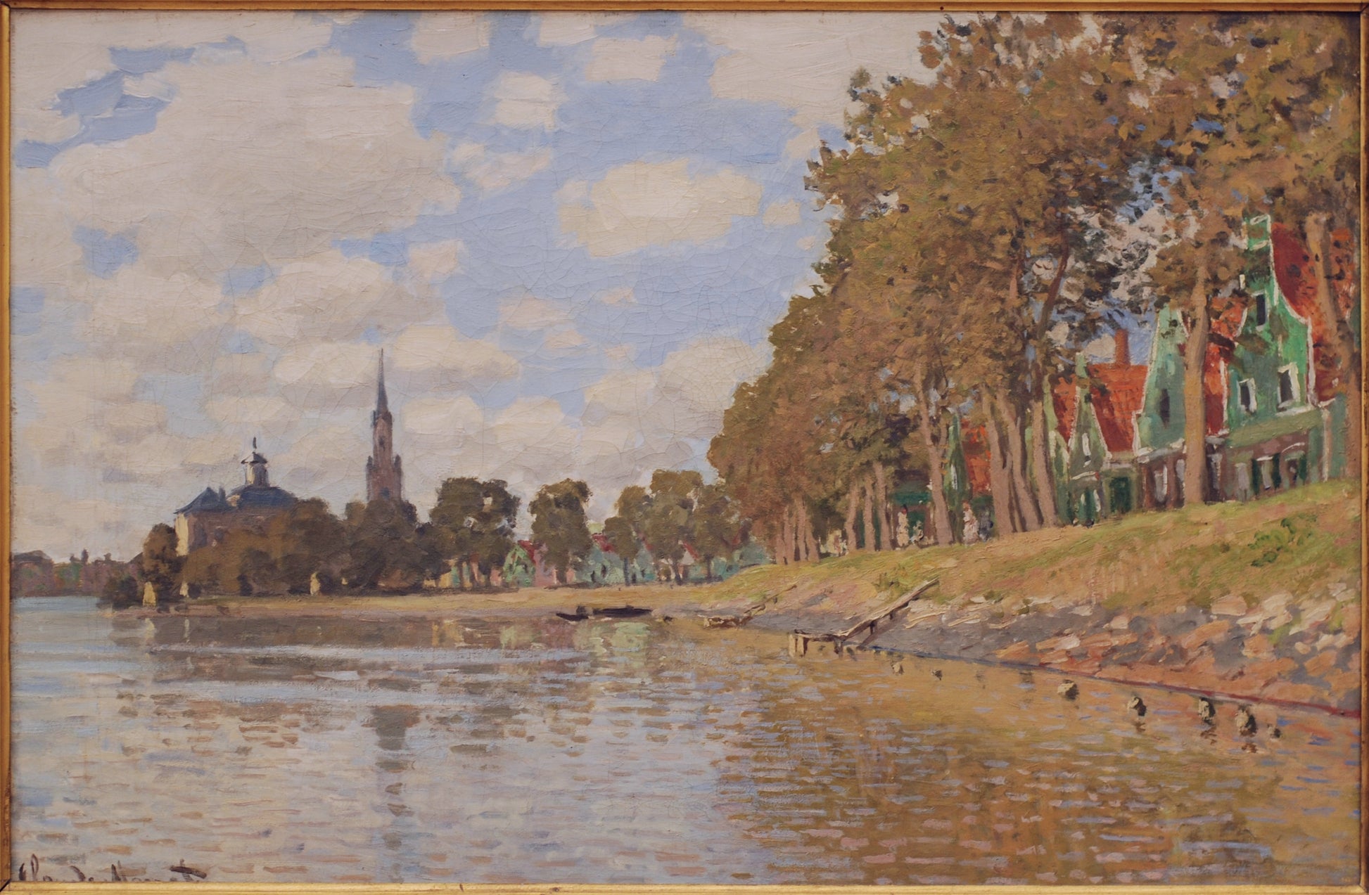 Reproduction du tableau « Les produits de la pêche - Claude Monet » par Alpha Reproduction en peinture à l’huile