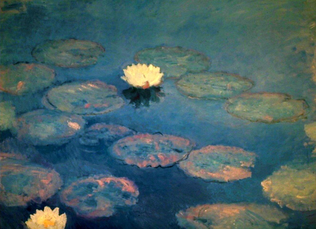 Lekníny – Claude Monet (kolem 1905) soukromá