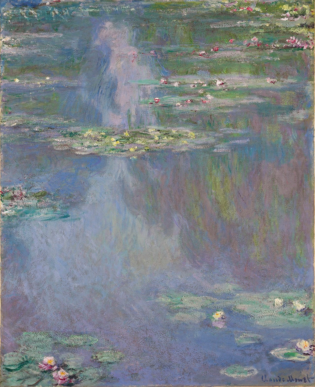 💜 Nymfy (1907) – Claude Monet (W.1707)