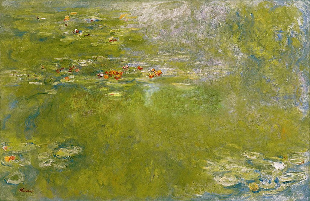 🌿 Lekníny (kolem roku 1918) – Claude Monet
