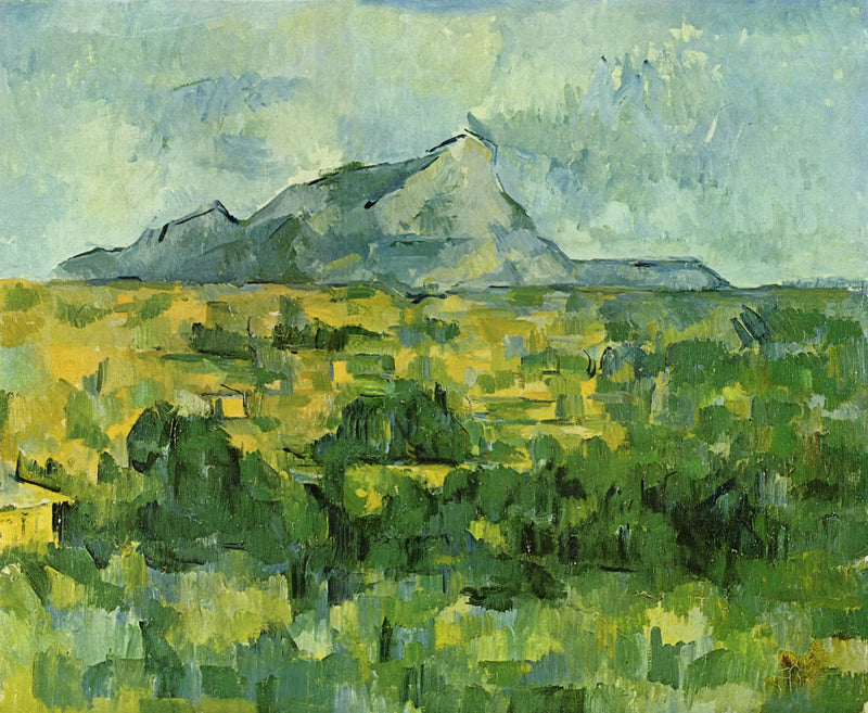 Hora Sainte-Victoire viděná z Lauves - Paul Cézanne