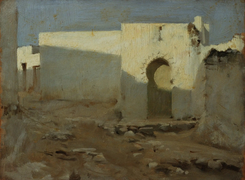 Maureské budovy na slunci - John Singer Sargent