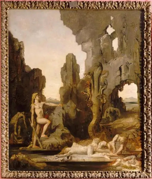 Hercule et l’Hydre de Lerne - Gustave Moreau - Alpha Reproduction