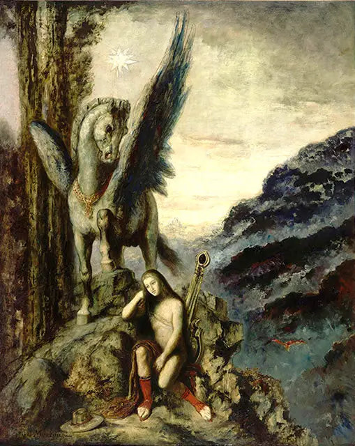 Cestující básník - Gustave Moreau