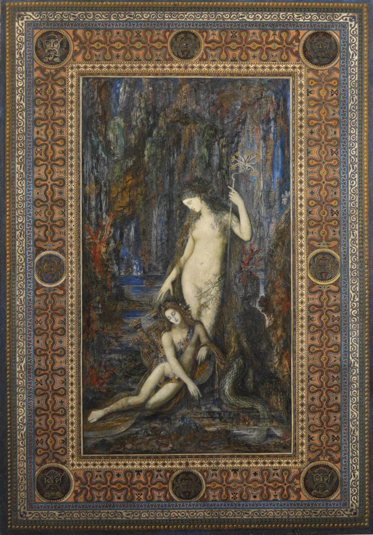 Le Poète et la sirène - Gustave Moreau - Alpha Reproduction