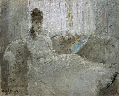 Reproduction du tableau « Rêverie - Berthe Morisot » par Alpha Reproduction en peinture à l’huile