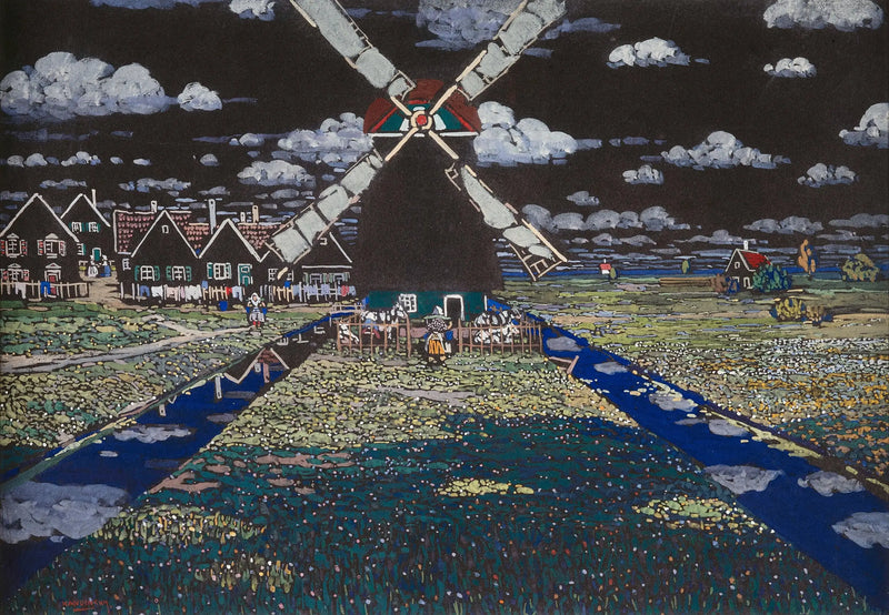 Mlýn v Holandsku - Vassily Kandinsky