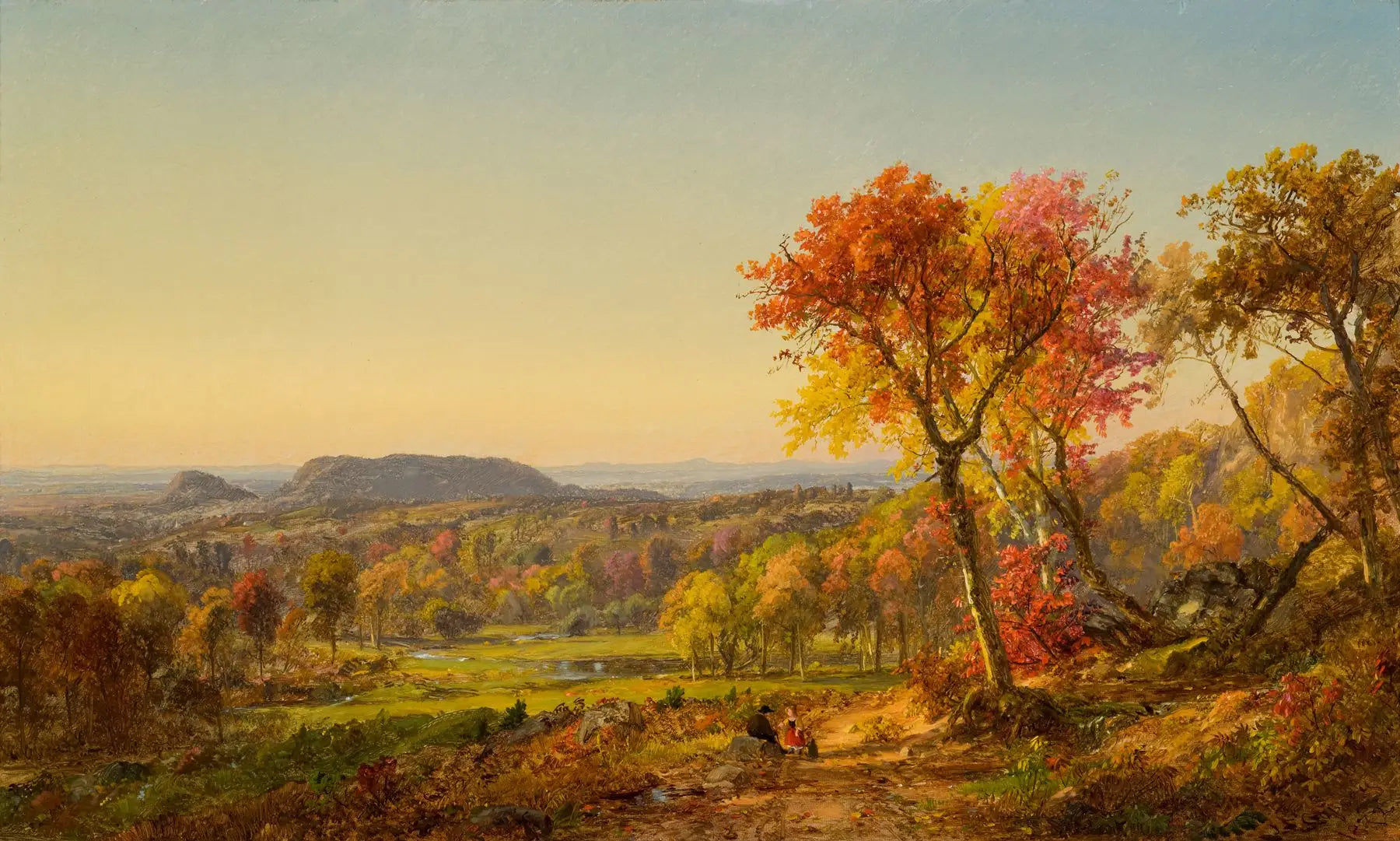 Monts Adam et Eve - Jasper Francis Cropsey - Alpha Reproduction