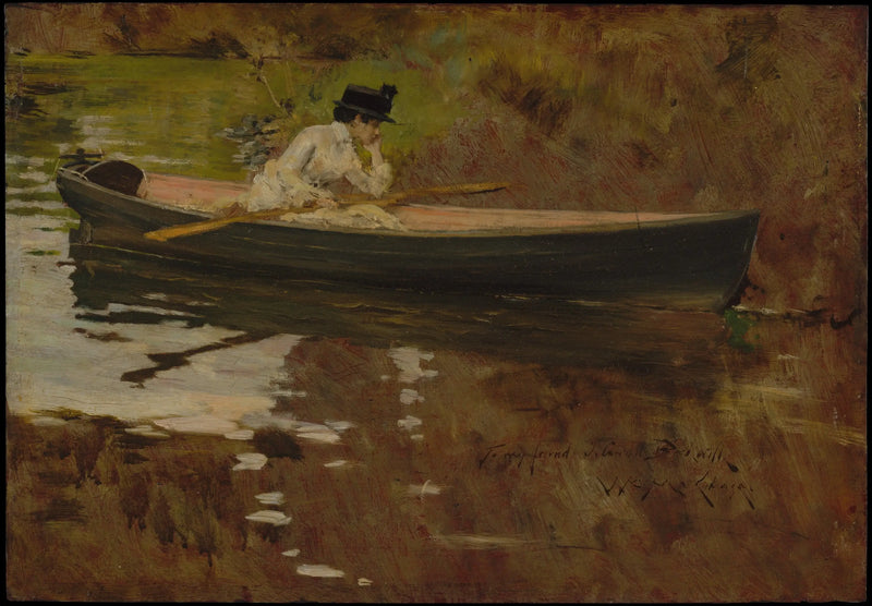 Mme Chase v Prospect Park - William Merritt Chase