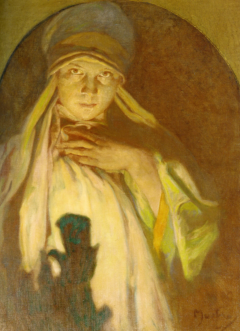 Čarodějka - Alphonse Mucha