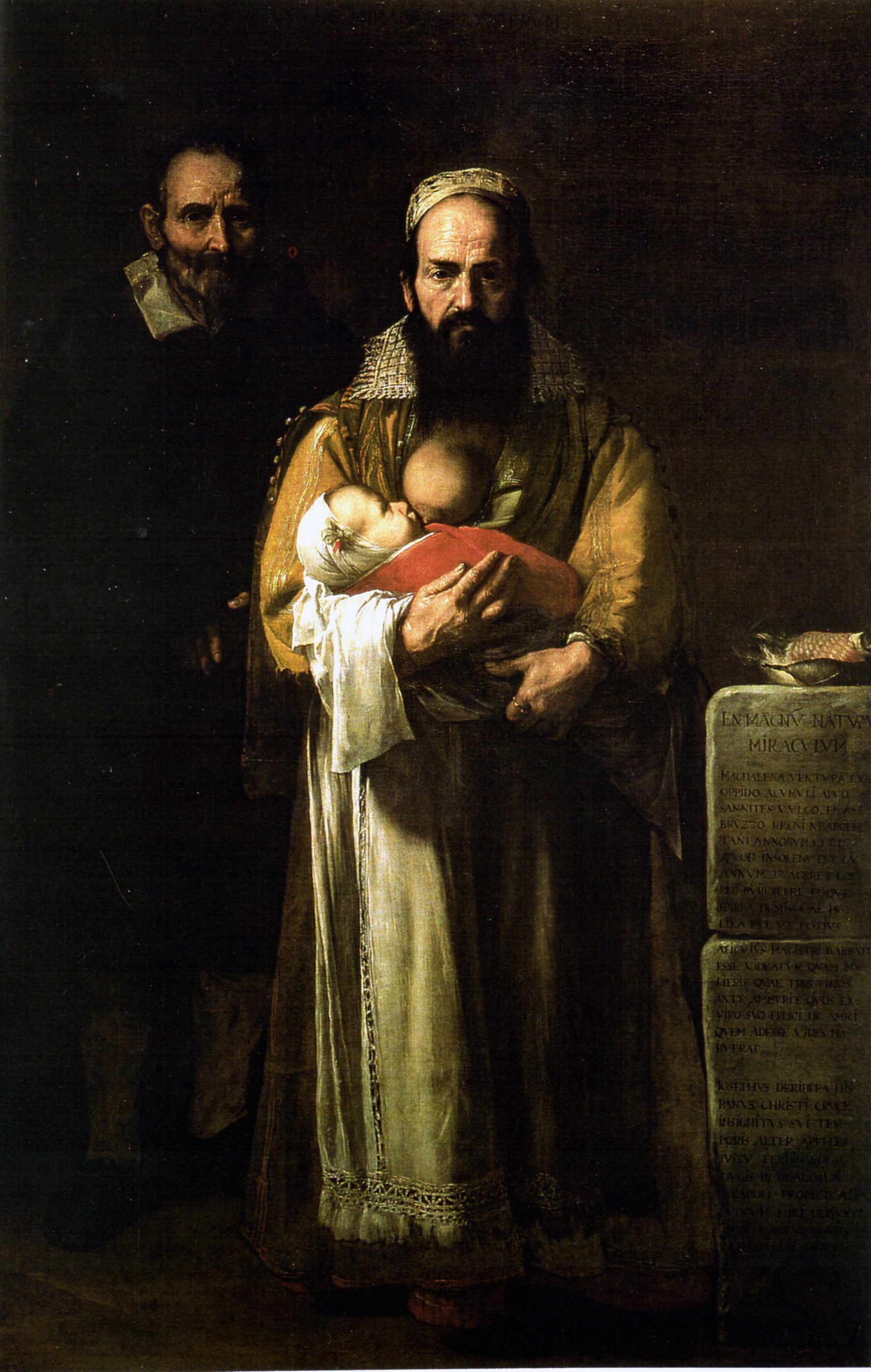La Femme à barbe - Jusepe de Ribera - Alpha Reproduction