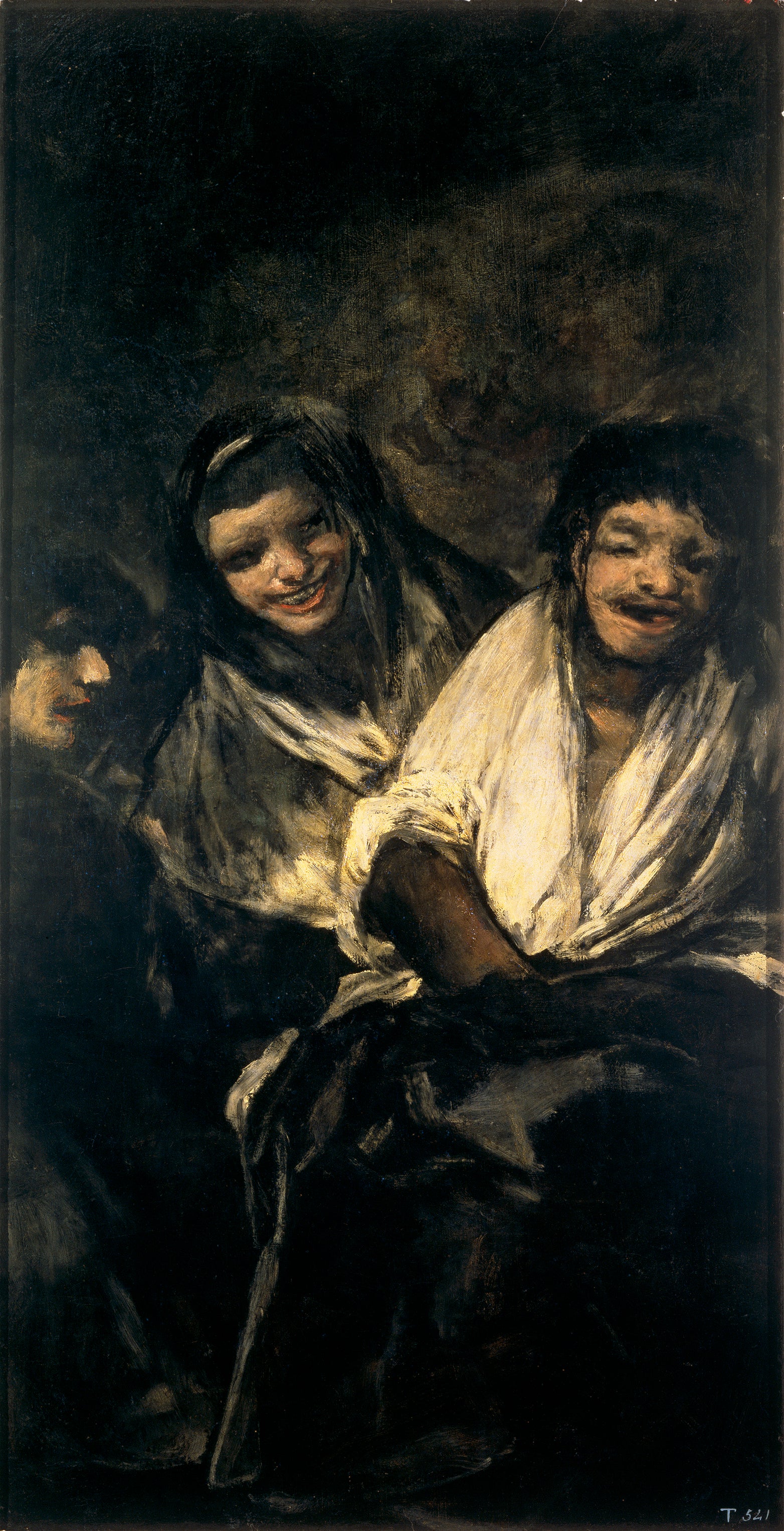 Reproduction du tableau « Femmes riantes - Francisco de Goya » par Alpha Reproduction en peinture à l’huile