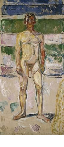 Reproduction du tableau « Jeune Personne - Edvard Munch » par Alpha Reproduction en peinture à l’huile