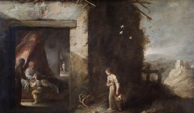 Isaac požehnávající Jákoba - Bartolomé Esteban Murillo