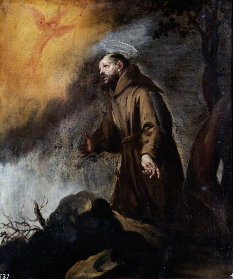 Saint François recevant les stigmates - Bartolomé Esteban Murillo