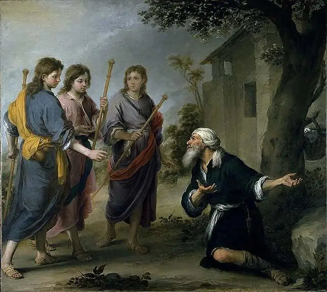 Abraham et les trois anges - Bartolomé Esteban Murillo