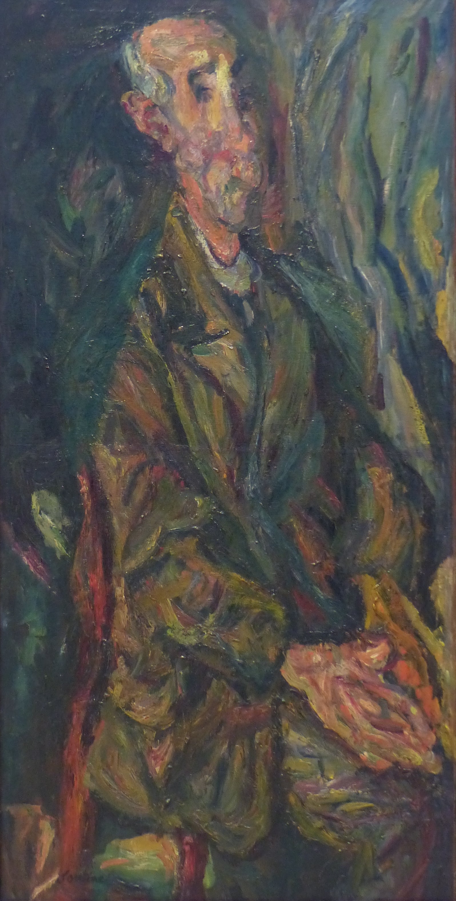 Le vieillard aux mains jointes - Chaïm Soutine