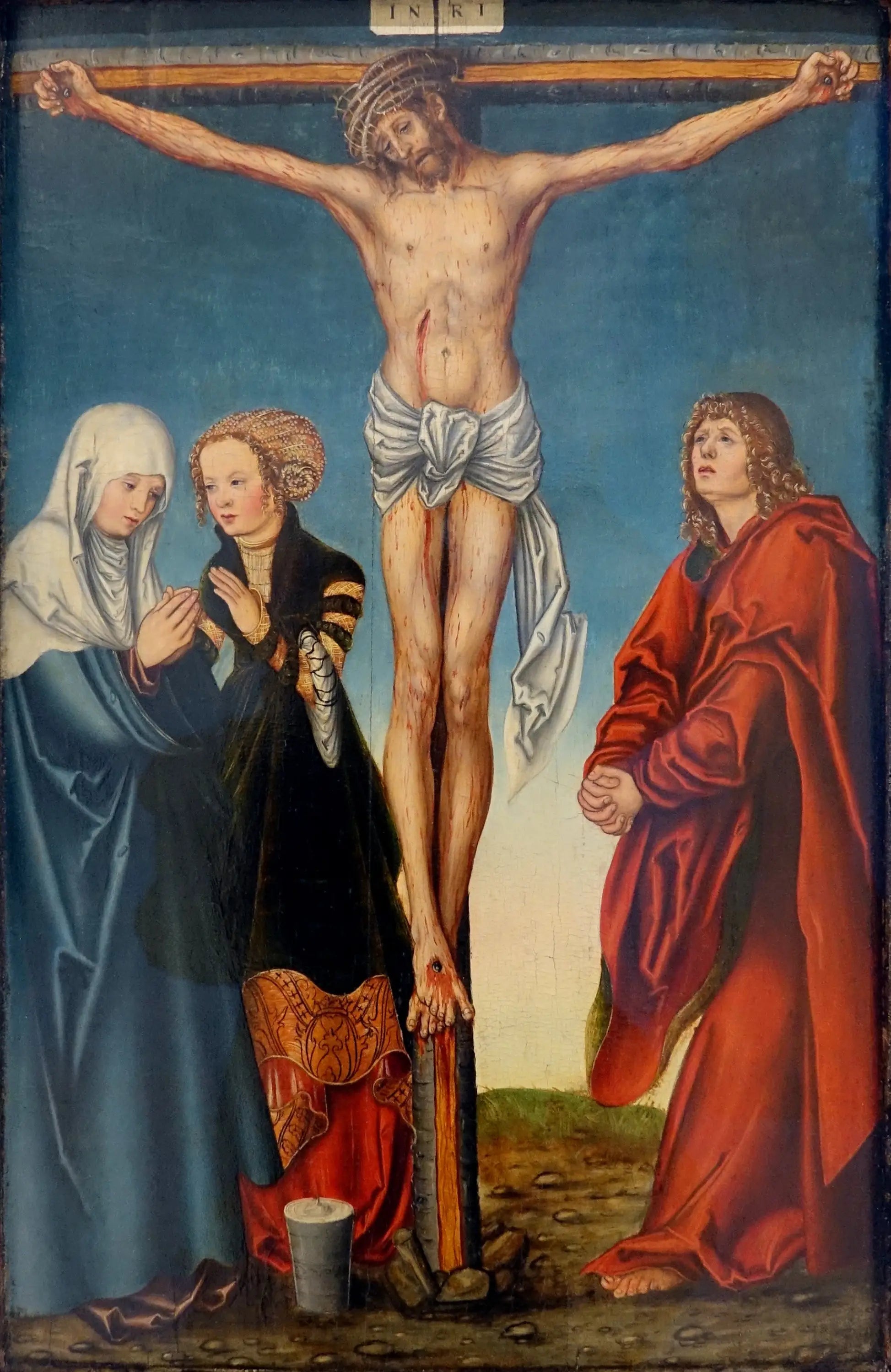 La Crucifixion - Lucas Cranach the Elder - Alpha Reproduction