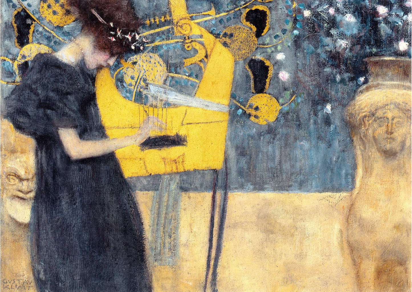 🎶👩🎨 Hudba – Gustav Klimt (1895)